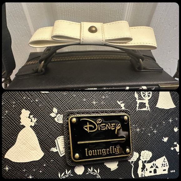 Loungefly Disney Princess Vintage-Inspired Box Crossbody Bag - Picture 3 of 8